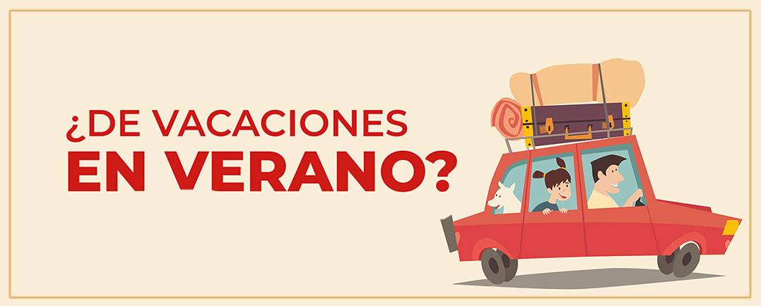 ¿De vacaciones de Verano?